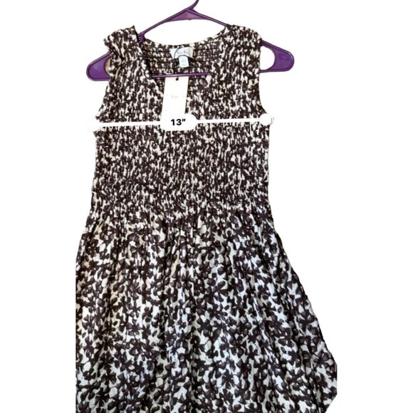 Myra‎ Bag Sleeveless Smocked Summer Sun Dress Size Small NWT - Picture 9 of 16